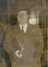 M. Joannes Dupraz, sous-secrétaire d'Etat aux forces armées Vintage silver 