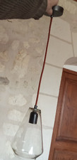 Suspension Verre style Vintage Scandinave Lampe (objet récent ss marque visible)