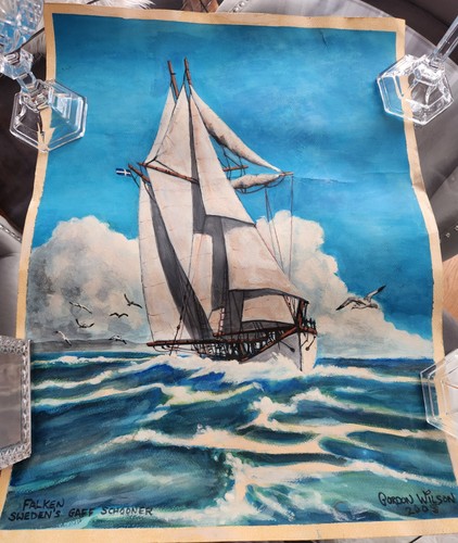 Original maritime painting - original,