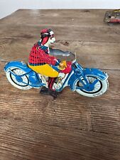 JOUET a trainer MOTO "JML" EN TÔLE LITHOGRAFIEE 16 CM MADE IN FRANCE