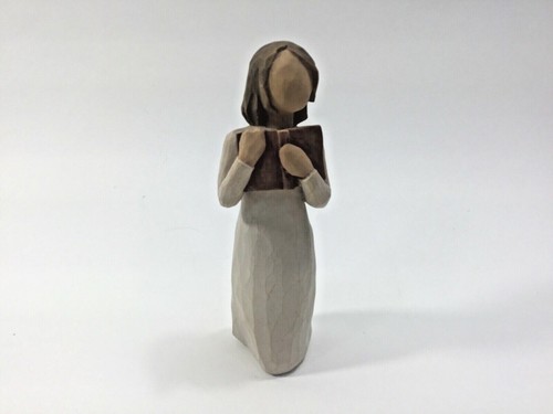 Hand carved willow tree love - hand,