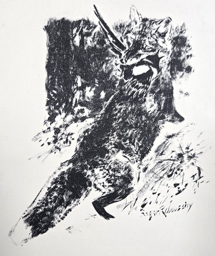 Lithographie originale 1924