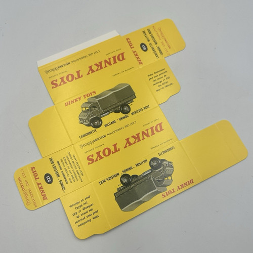 Boite repro vide pour unimog - boite,