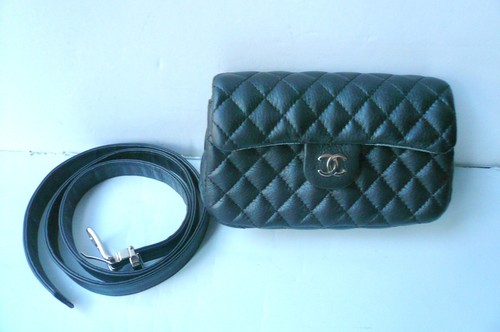 Chanel sac banane cuir - chanel,