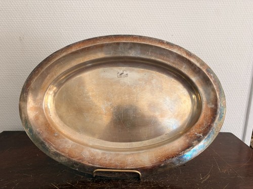 Ancien plateau plat - plat, service