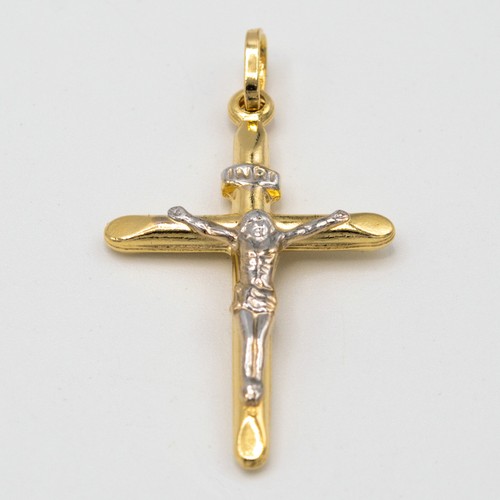 Pendentif jaune et blanc - en, or