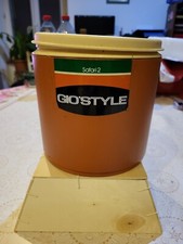 Recipient Thermique Vintage Giostyle Dans Cylindre Orange