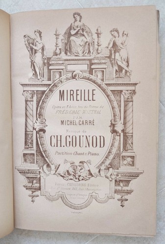 Gounod mireille partition - gounod,