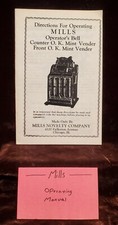 MILLS FOK SERVICE MANUAL SLOT