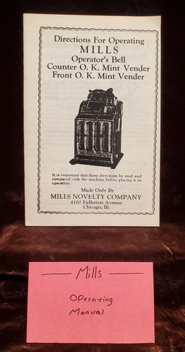 Mills fok service - mills, manual