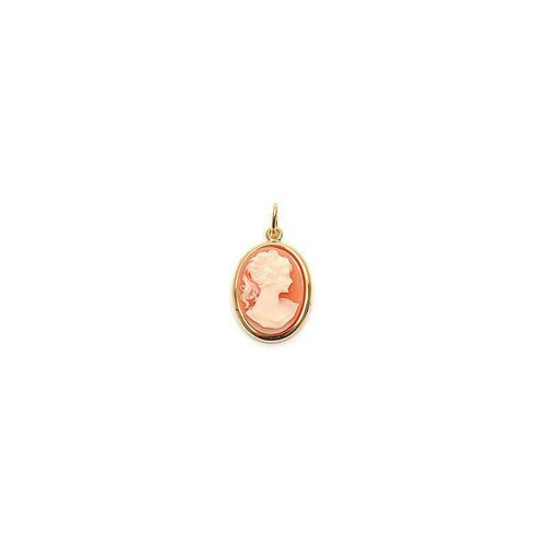 Pendentif camée fond - pendentif,
