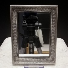 Miroir bronze argenté