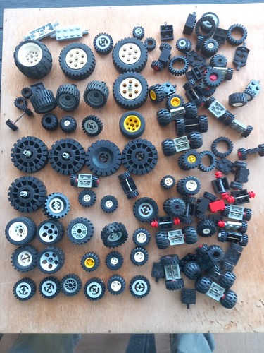 Lego lot roues axes en - roues, et