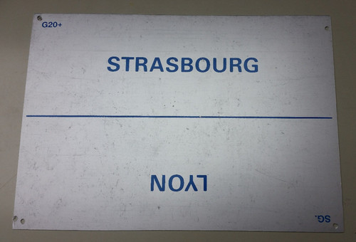Plaque destination de - plaque,