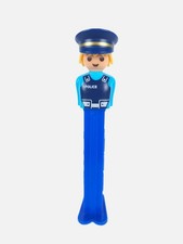Distributeur PEZ Playmobil Policière - Figurine de Collection