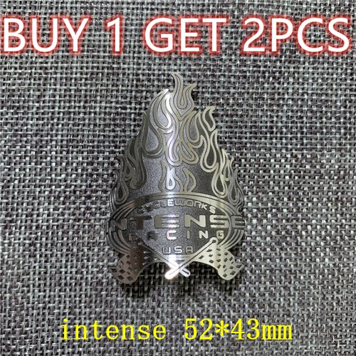 Intense metal bike head badge - bike,