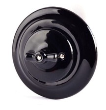 Interrupteur d'éclairage rotatif en céramique encastrérétro  Pour volet roulant