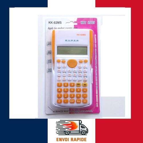 Calculatrice orange collège - calculatrice,