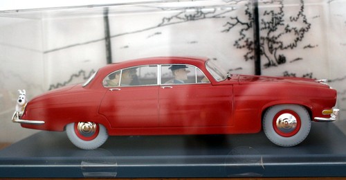 Voiture tintin hachette 24 - voiture, 1/24"