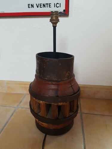 Ancien pied lampe - ancien,