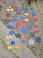 Lot 43 Plaques De Concours Agricole Recompense Hippique et Autre