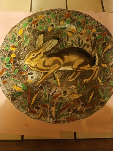 Assiette française gien - française,