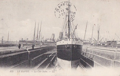 Cpa havre paquebot - cpa,