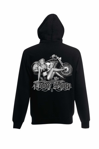 Veste sweat avec motard - sweat, un