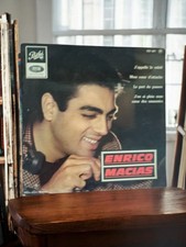 Vinyle 45 tours ancien Enrico Macias vintage, disque d'occasion en l'état