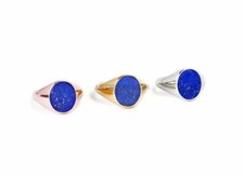 Bague Pour Homme En Lapis