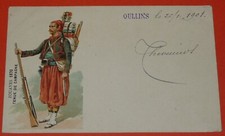 CPA CHROMO 1900 ARMEE FRANCE COLONIES COLONIALE 1870 ZOUAVES TENUE DE CAMPAGNE
