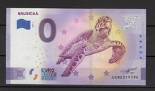 Euro souvenir billet touristique 0 Euro Boulogne sur mer Nausicaa 2020 . TTB.