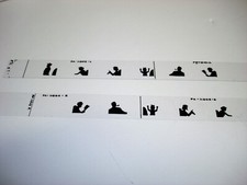 Pair clear window inserts - of,