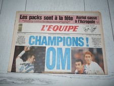 EQUIPE 31-05 1993 FOOTBALL