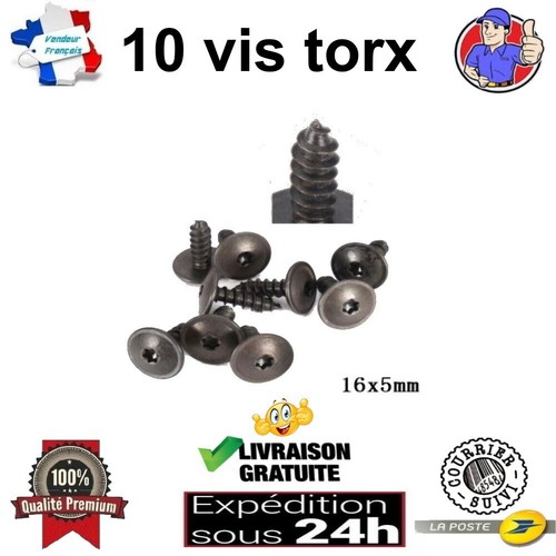 Vis torx cache moteur - 10, cache-moteur