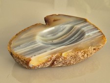 Tranche D'agate Polie