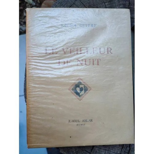 Sacha guitry le veilleur - guitry, –