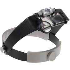 1 jeu de loupe de réparation loupe de broderie loupe LED loupe (noir)