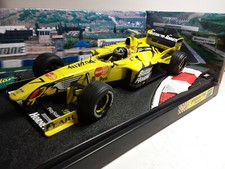 HOTWHEELS 1/18 SUPERBE F1 JORDAN MUGEN HONDA 199 DAMON HILL BON ETAT EN BOITE C8