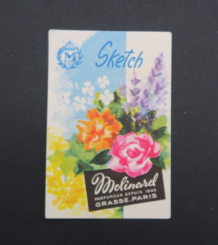 Ancienne carte parfumée