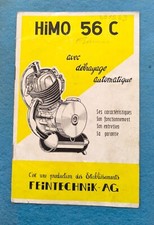 * manuel notice d'emploi mob cyclo moteur himo FTK type 56 C 1956