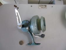 ANCIEN MOULINET PECHE (FISHING REEL) THECLA  MADE IN FRANCE MER SAUMON