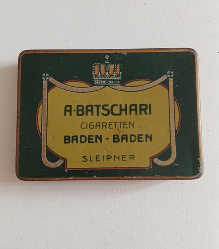 Ancienne boîte cigarettes - ancienne,