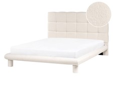 Lit Scandinave en Bouclé 140