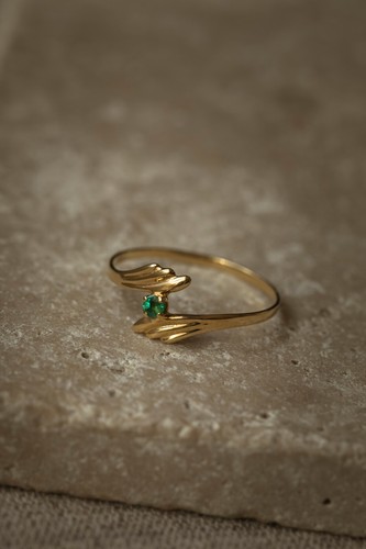 Bague jaune 18k - jaune,
