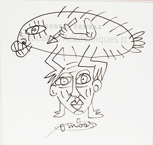 Robert combas dessin - -,