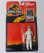 Jurassic park kenner fan art John Hammond figure articuled blister