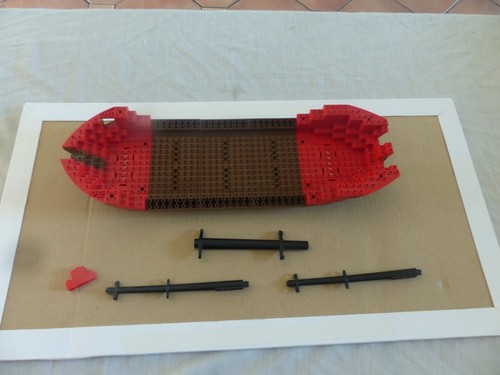 Lego coque bateau pirate - coque,
