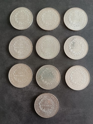 Pièces francs hercule - pièces,