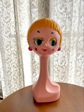 Twiggy head mannequin, retro